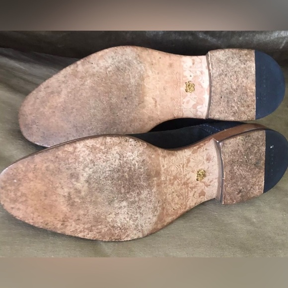 TED BAKER Men’s Shoes TORSDI 3 SUEDE ANKLE Blue Chukka Boots Size 10 - Picture 8 of 12